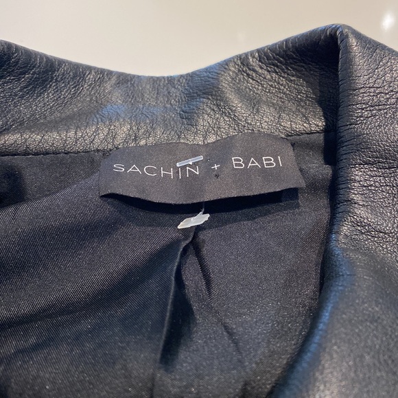 Sachin + Babi leather trimmed vest - Picture 2 of 4